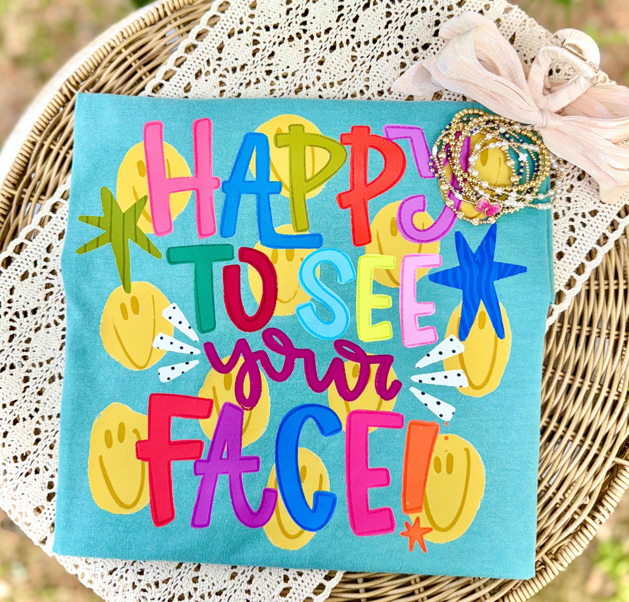 Happy To See Your Face Tee