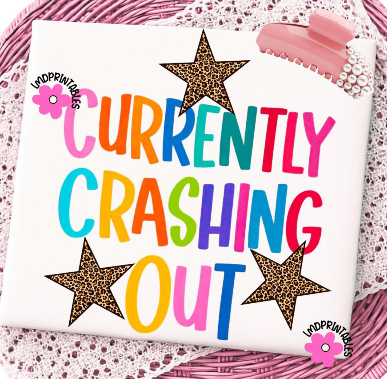 Currently Crashing Out Tee