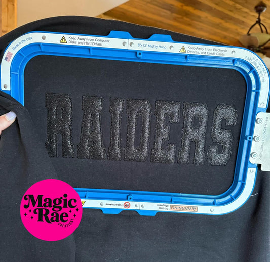 Mascot Glitter Embroidered Sweatshirt