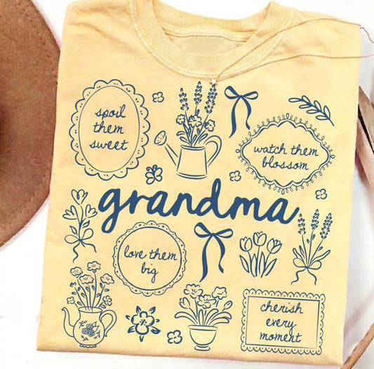 Mother's Day Name Tee