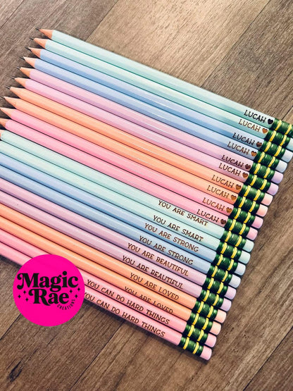 Customized Back To School Pencils
