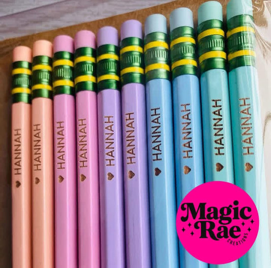 Customized Back To School Pencils