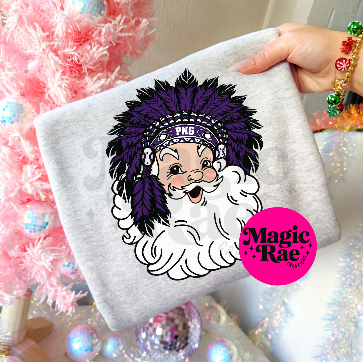 PNG Santa Sweatshirt